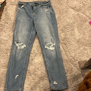 Ripped American eagle jeans